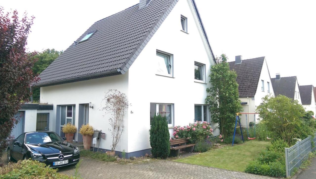 Privat bewohntes Haus ZUR ALLEINNUTZUNG mit Garten und Terrasse - im Kurort Bad Salzuflen Exterior foto